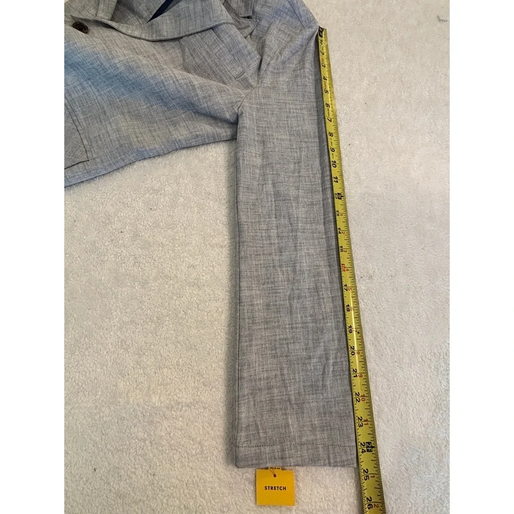 Cat & Jack Boys Stretch Blazer Jacket Light Gray Husky 16 Formal Dress Coat New